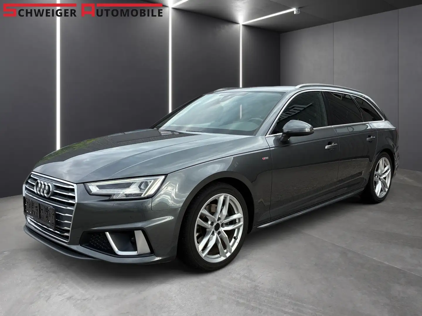 Audi A4 35 TDI S-Tronic Sport S-Line, Navi, LED, Gris - 1