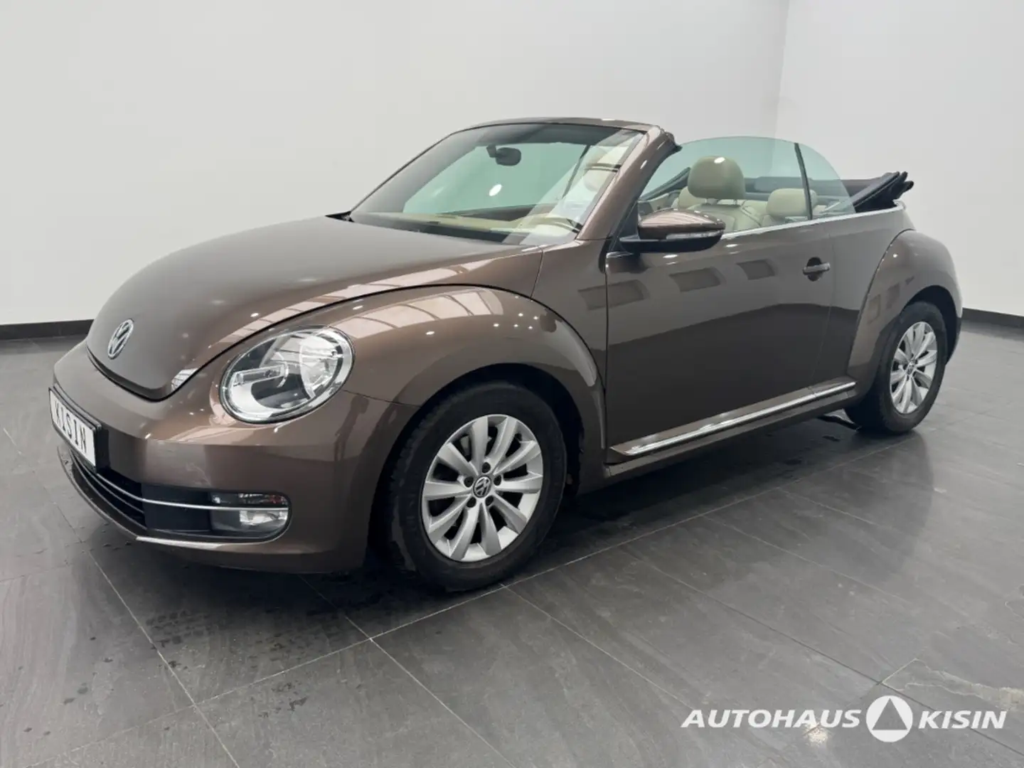 Volkswagen Beetle Cabriolet 1.6TDI 5-Gang Design BMT /Navi /Leder /S Braun - 2