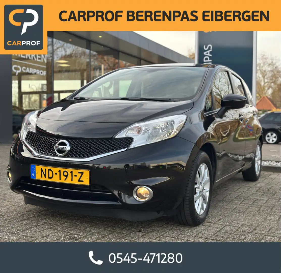 Nissan Note 1.2 Connect Edition '' Keyles Start & Go - Infotai Noir - 1