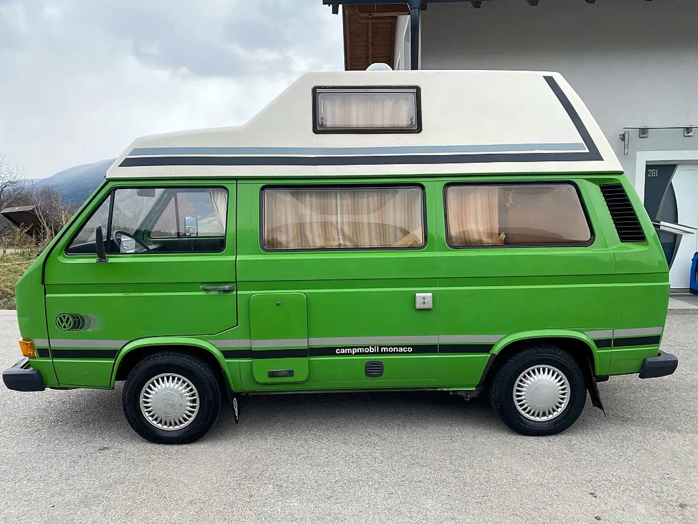 Volkswagen T3 ORIGINAL MONACO CAMPMOBIL* 2 BESITZ* WERTANLAGE Grün - 2