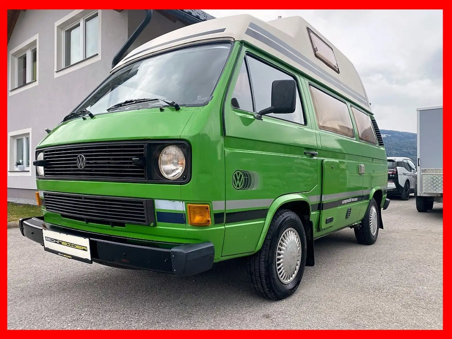 Volkswagen T3 ORIGINAL MONACO CAMPMOBIL* 2 BESITZ* WERTANLAGE Grün - 1