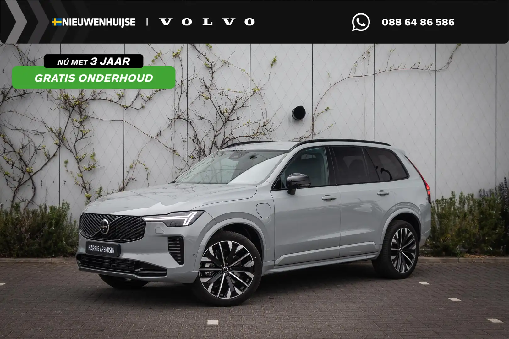 Volvo XC90 XC90 T8 Plug-in Hybrid Plus Dark | Facelift | 360 Gris - 1