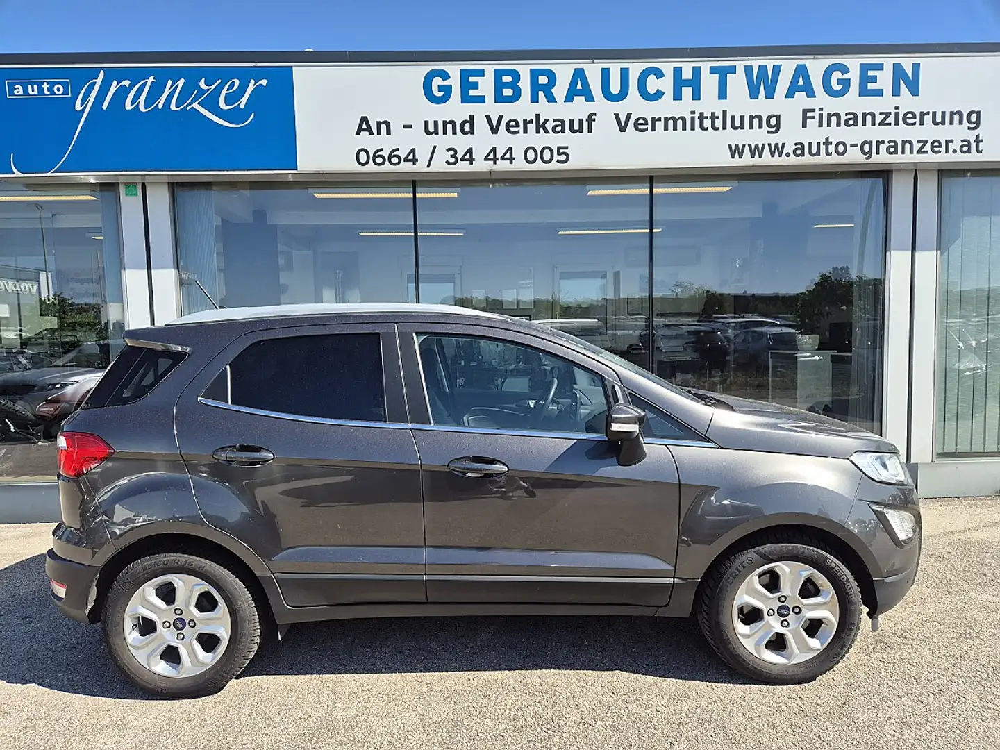 Ford EcoSport Titanium **NEUES PICKERL** Grau - 1