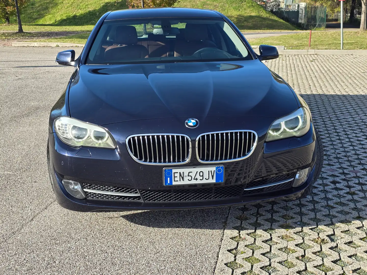 BMW 520 Serie 5 F11 Touring Msport GANCIO TRAINO Blu/Azzurro - 2