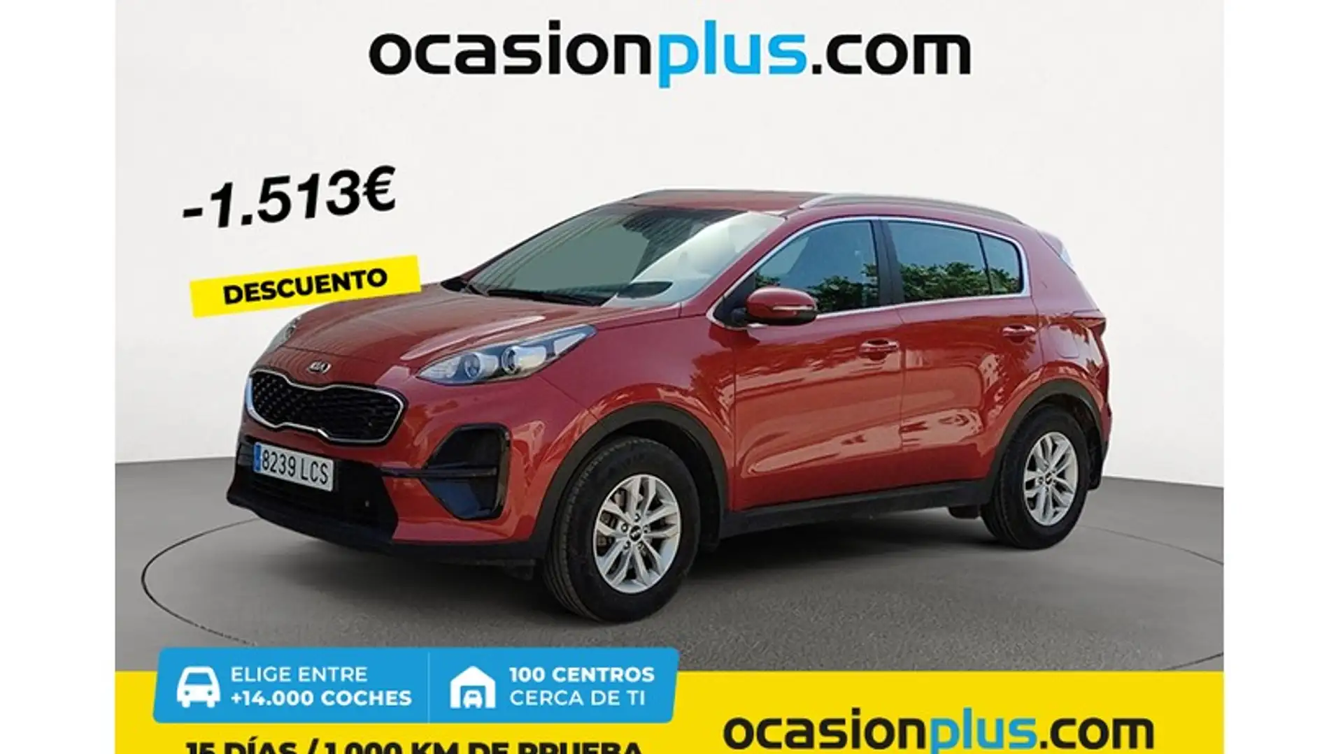 Kia Sportage 1.6 MHEV Concept 4x2 115 Rojo - 1