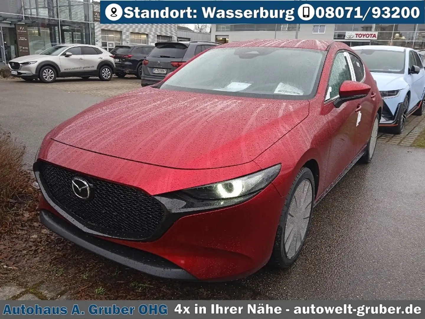 Mazda 3 2.5L e-SKYACTIV G 140ps Center+Design-Paket Rot - 2