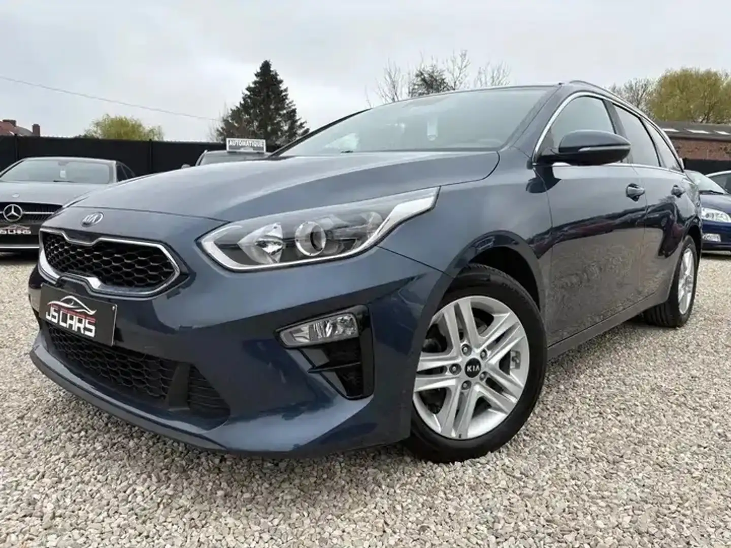 Kia Ceed SW / cee'd SW 1.4i*NAVI EDITION*CAMERA*SEMI CUIR*PDC*AIRCO* Gris - 1