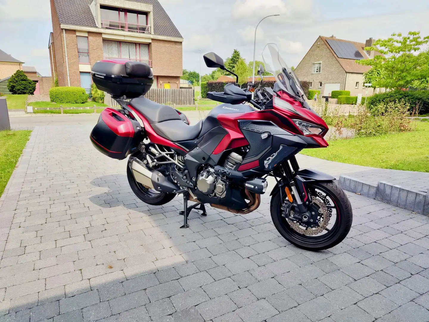Kawasaki Versys 1000 S Grand tourer Červená - 1