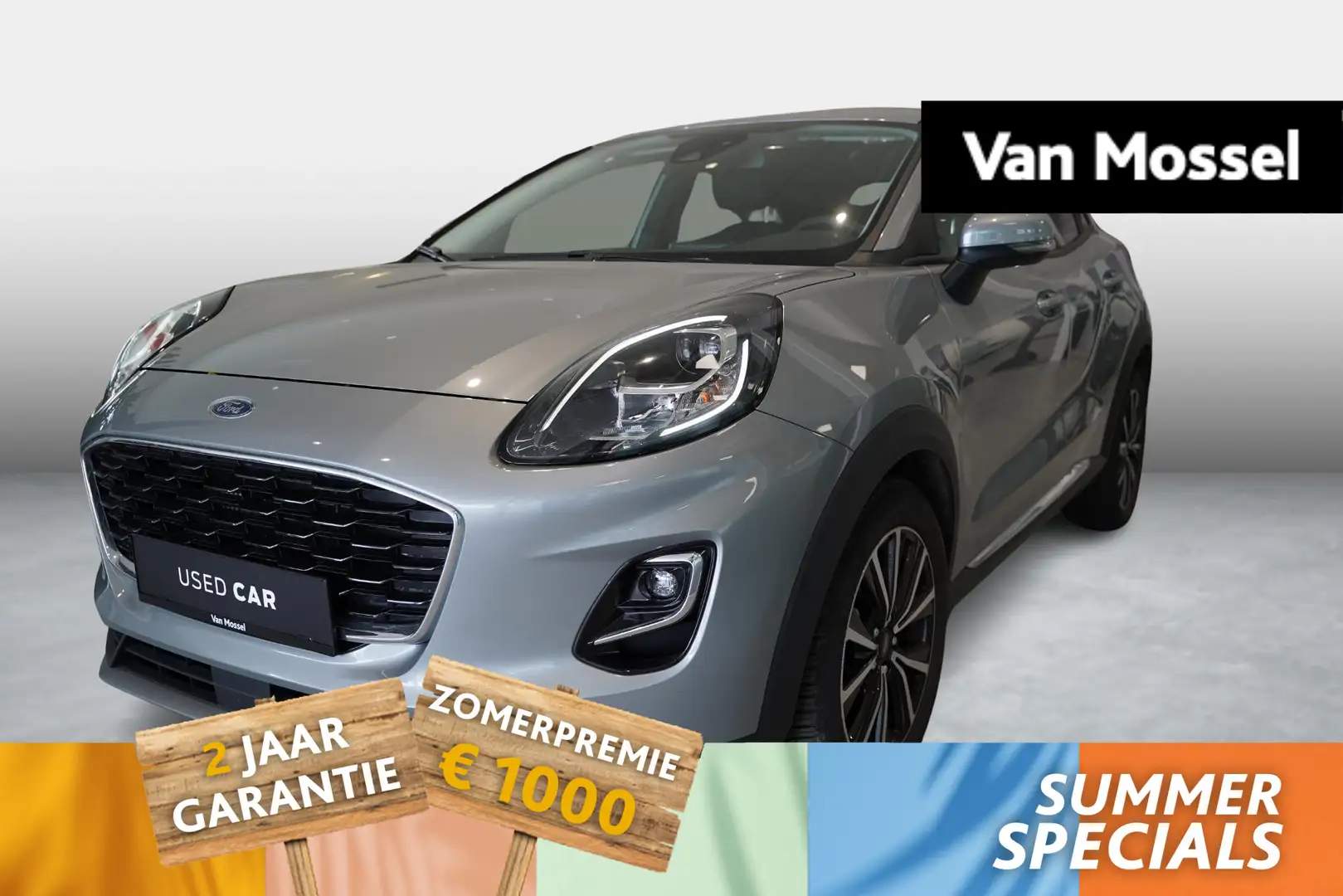 Ford Puma Titanium X|Automaat|B&O||Winterpack Gris - 1
