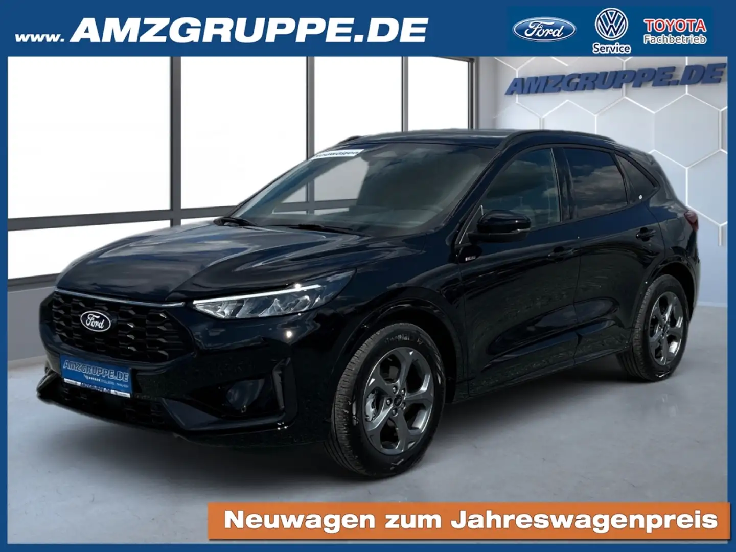 Ford Kuga 1.5 EB ST-Line 5J.*Gar.+Winterpak Noir - 1