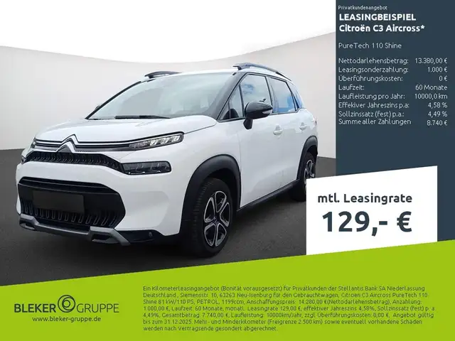 Citroen C3 Aircross PureTech 110 Shine