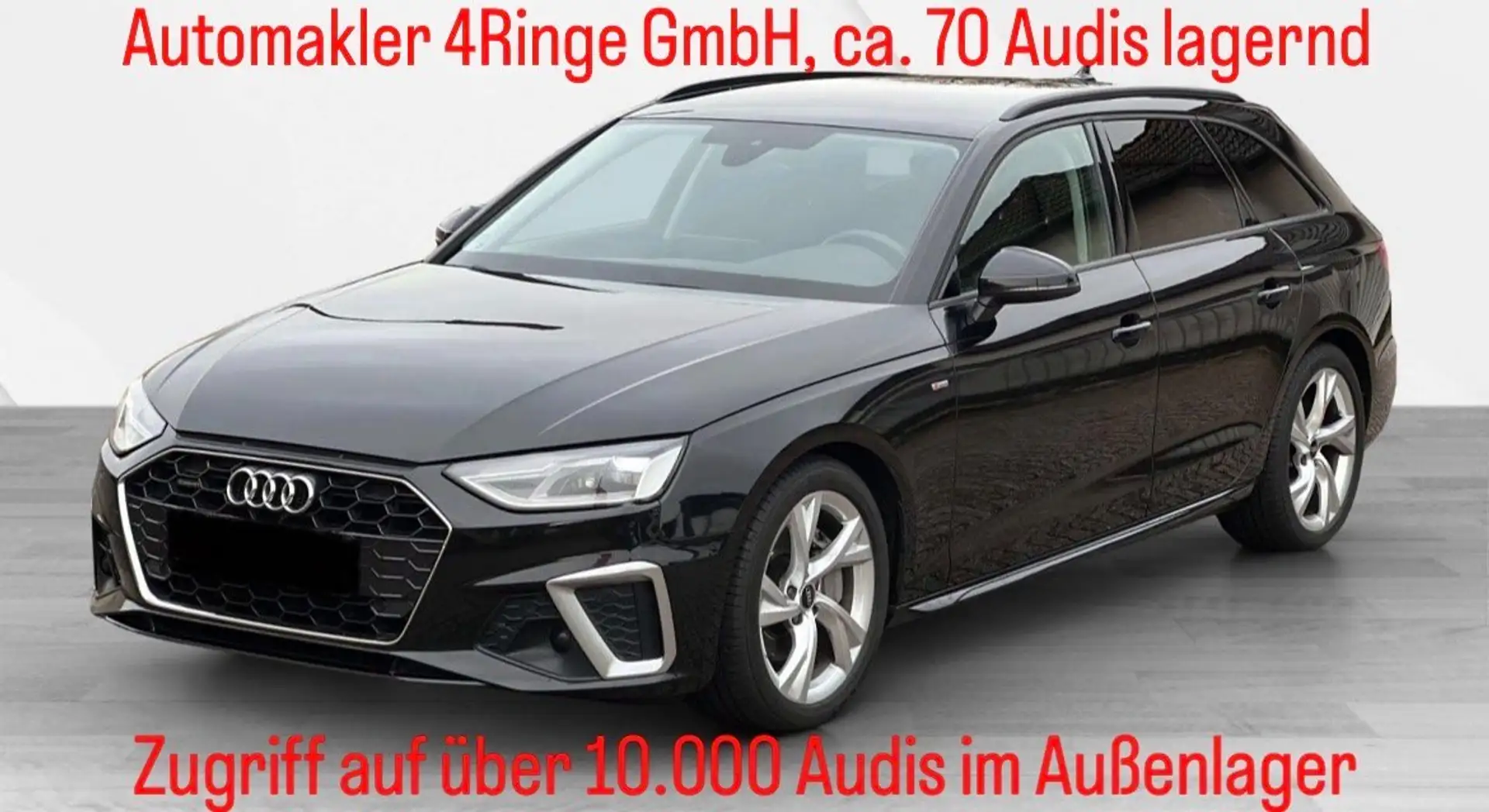 Audi A4 40 TDI *quattro*S-line*Virtual c.* Noir - 1