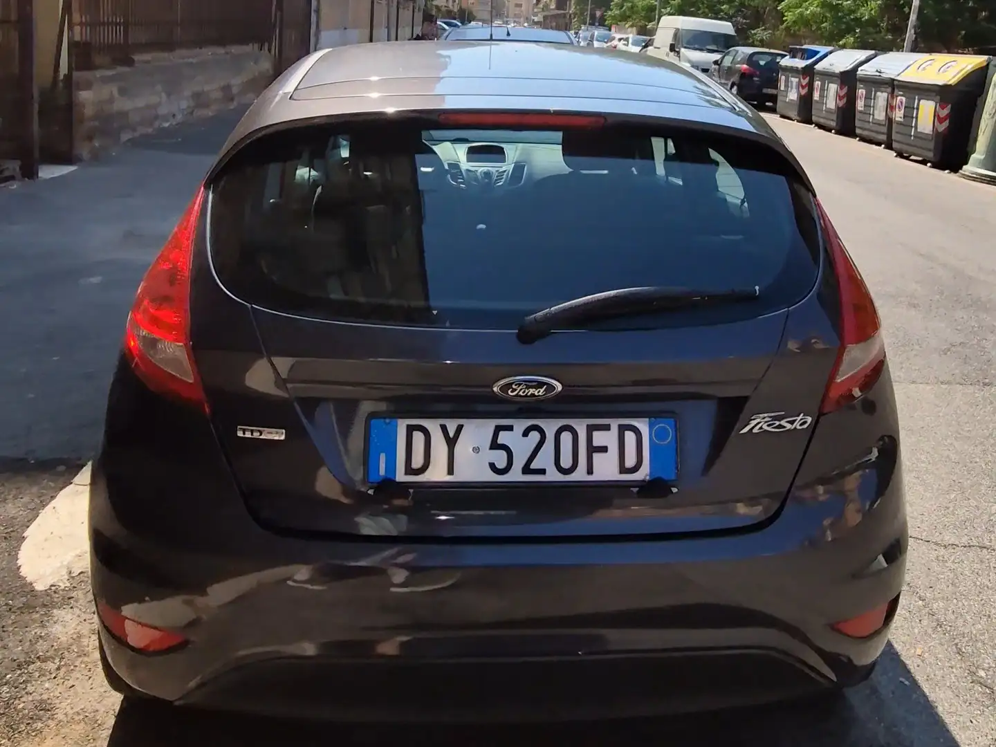 Ford Fiesta Fiesta VI 20085p 1.4 tdci Titanium Grigio - 2