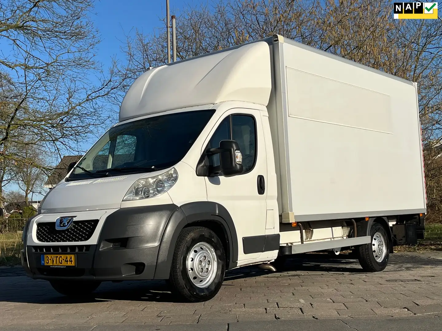 Peugeot Boxer 335 2.2 HDI BAKWAGEN met Dhollandia laadklep 750 K Wit - 1
