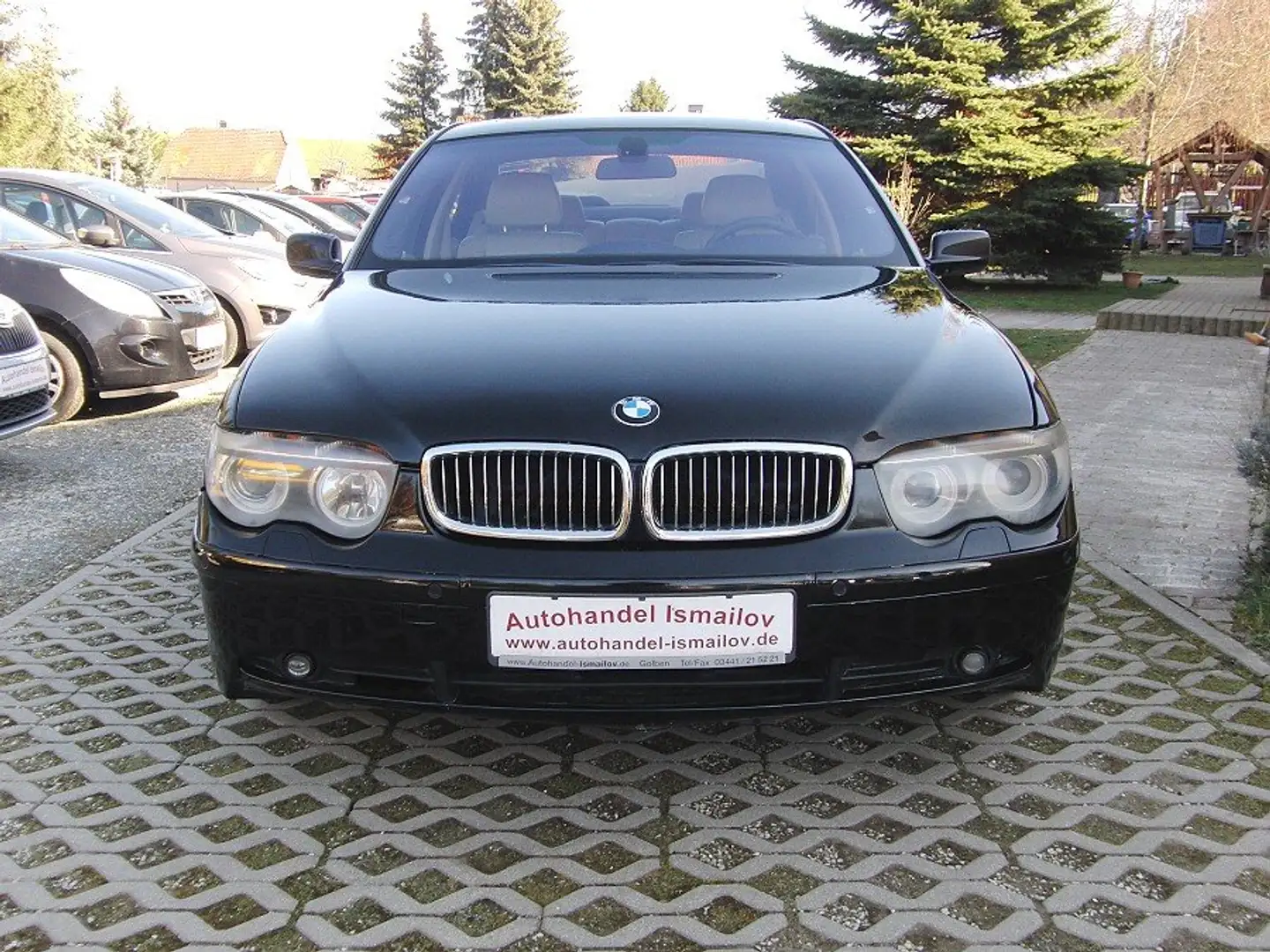 BMW 730 7er Automatik/Ledersitze Schwarz - 2
