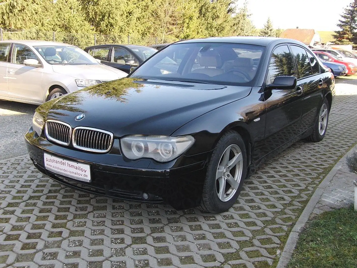 BMW 730 7er Automatik/Ledersitze Schwarz - 1
