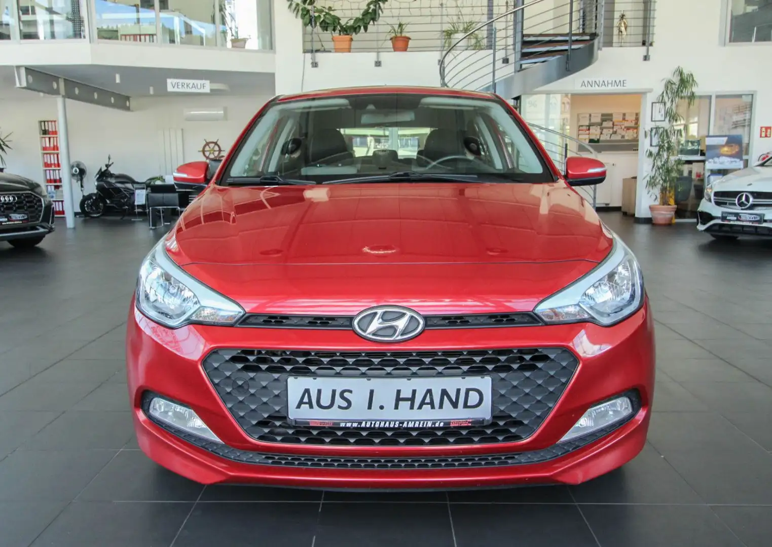 Hyundai i20 YES!/SHZ/PDC/Klima/Tempomat/LenkradH/1.Hand Rouge - 2