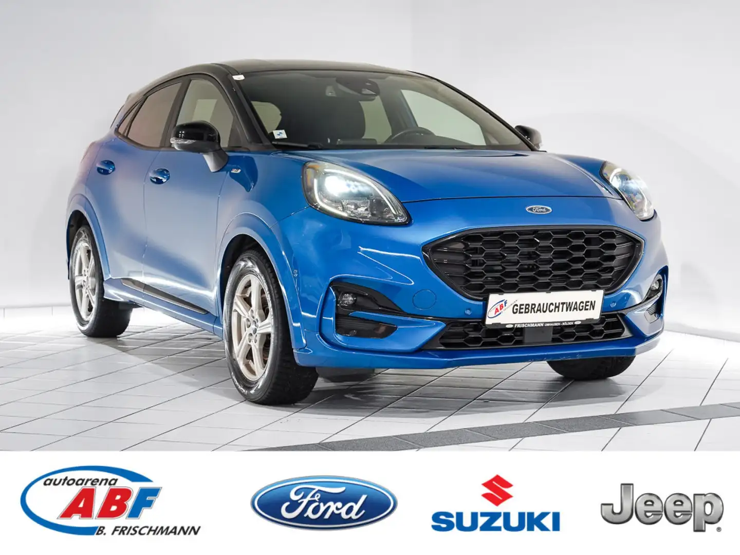Ford Puma ST-Line X Blau - 1