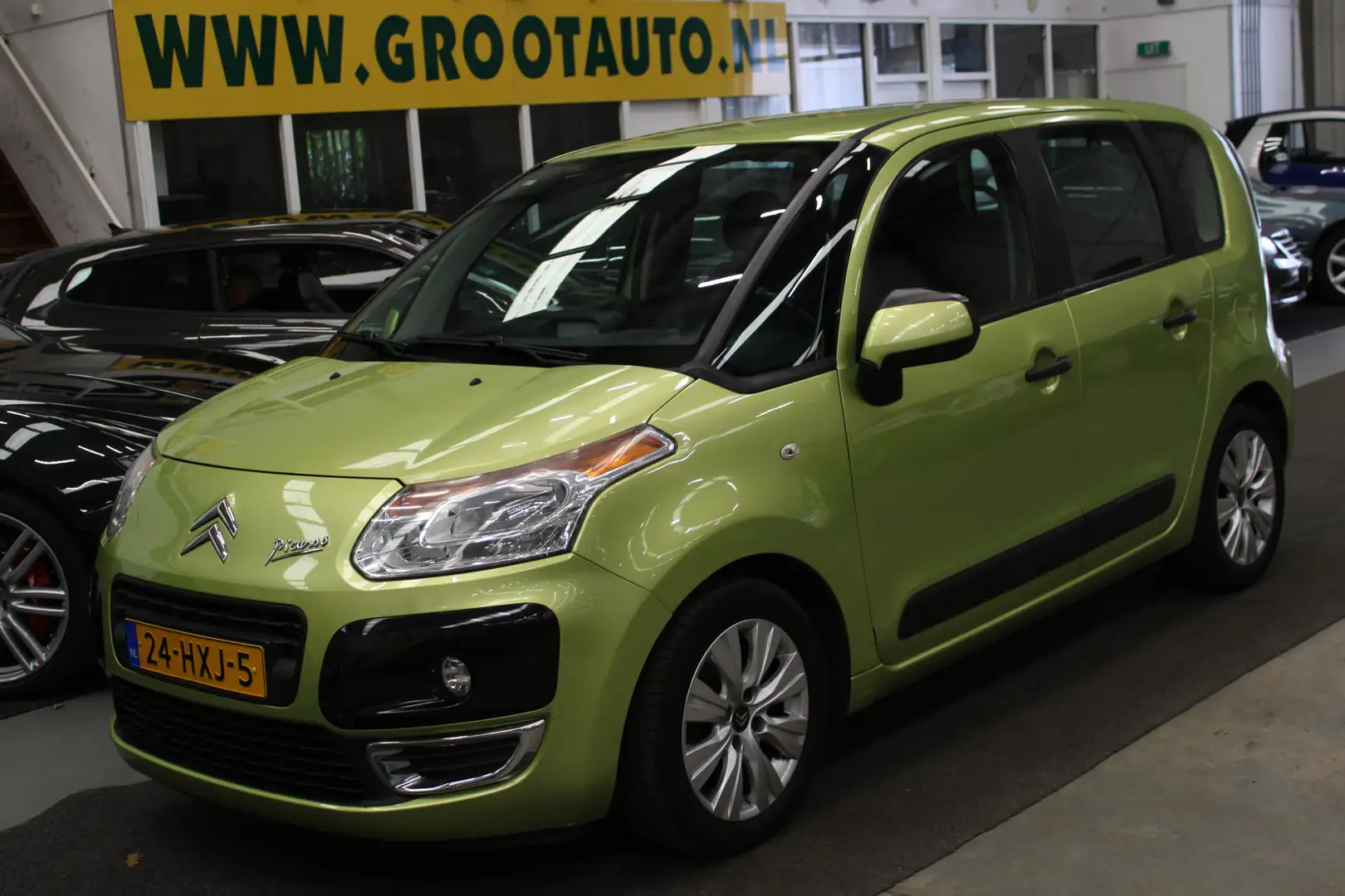 Citroen C3 Picasso 1.4 VTi Aura Airco, Cruise Control, Stuurbekrachti Zelená - 1