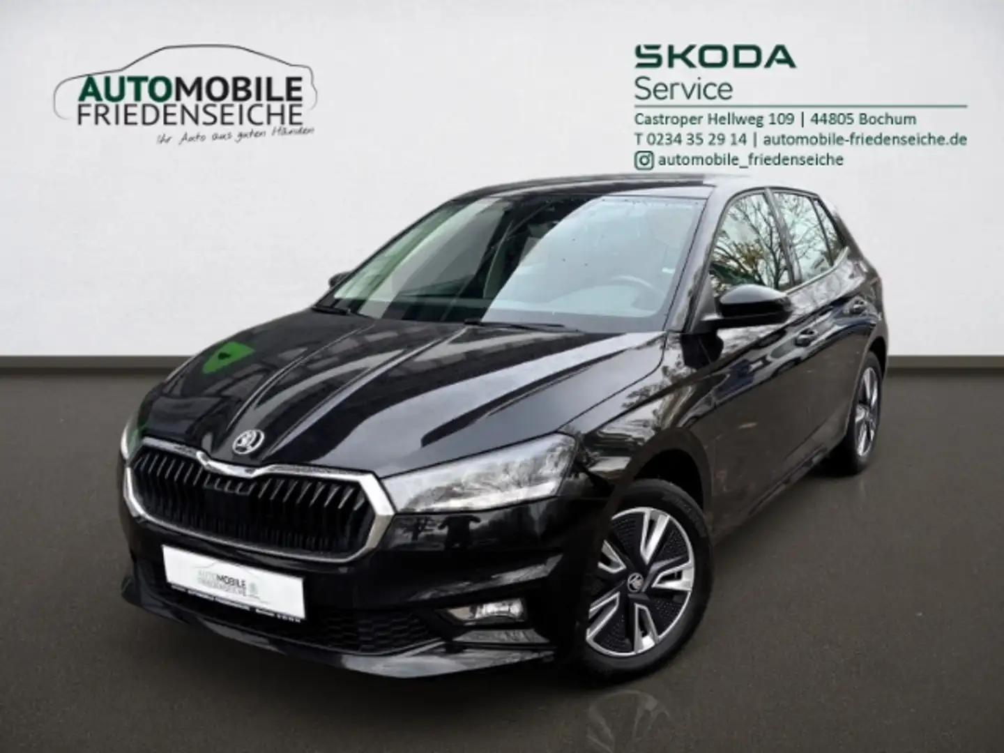 Skoda Fabia Ambition 1.5 TSI 110 KW DSG Clima PDC Schwarz - 1