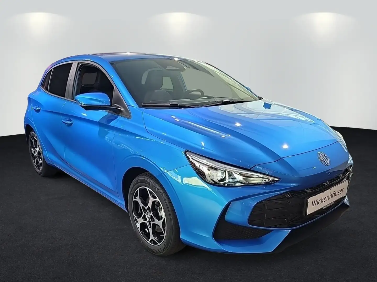 MG MG3 1.5 Hybrid+ Luxury SpurH KeyLess Leder PDC Azul - 2