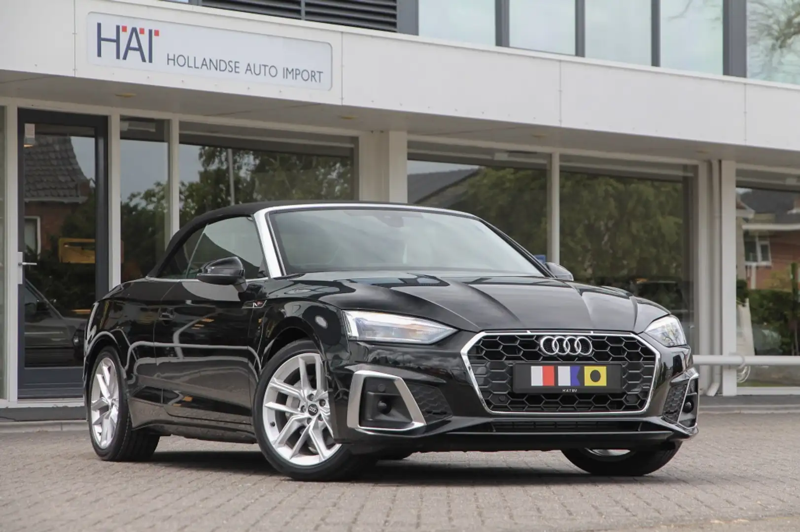 Audi A5 Cabriolet 40 TFSI S-line I ACC I Elektrische stoel Negro - 1