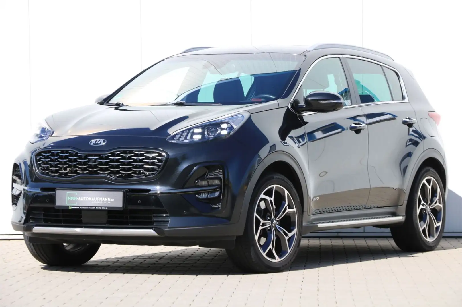 Kia Sportage 1.6 T-GDI GT-Line 4WD *TECHNOLOGIE*AHK* Noir - 1