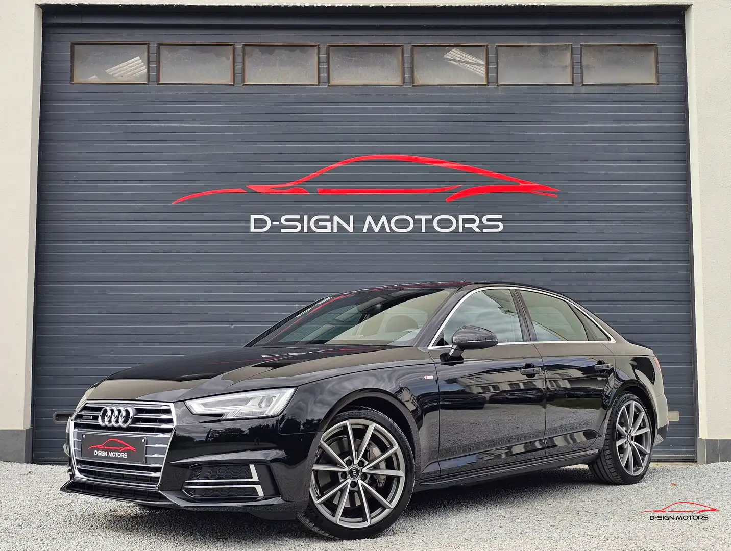 Audi A4 3.0 TDi V6 QUATTRO S LINE (272ch) 2017 9.100km !!! Noir - 1