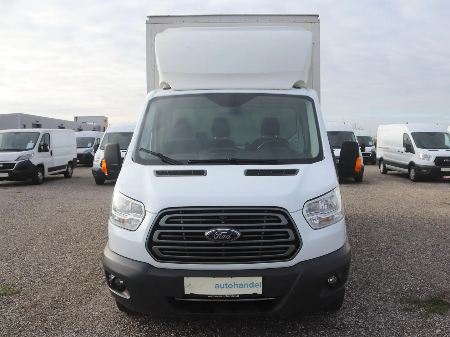 Ford Transit Kasten/€ 21.500,-netto/Koffer Ladebordwand Weiß - 2