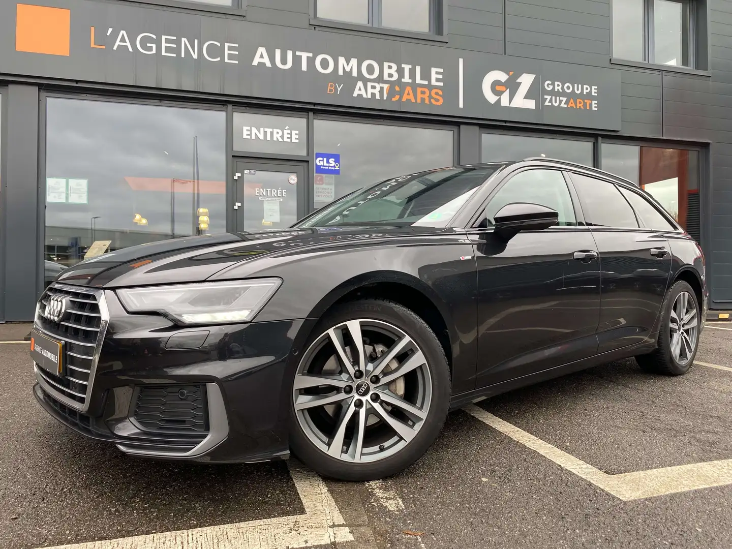 Audi A6 Avant 40 TDI S-Line ext. GARAN Noir - 2