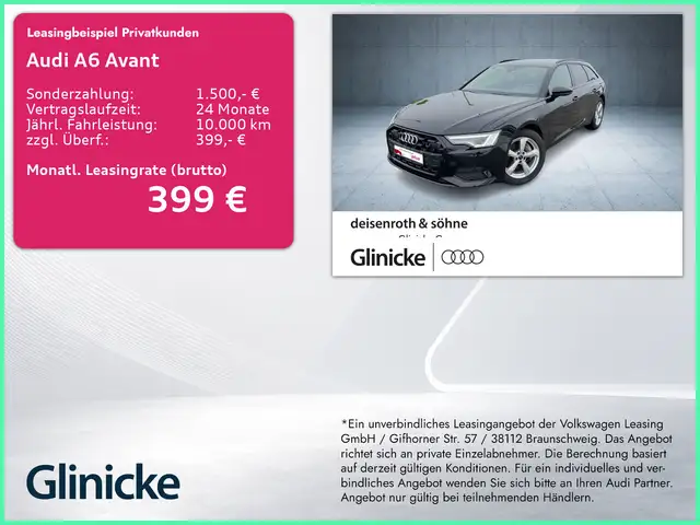 2025 Audi A6 in Black for sale
