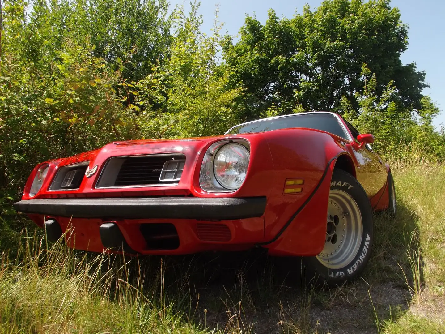 Pontiac Trans Am -garantiert echt und auch gnadenlos gut! Rojo - 1