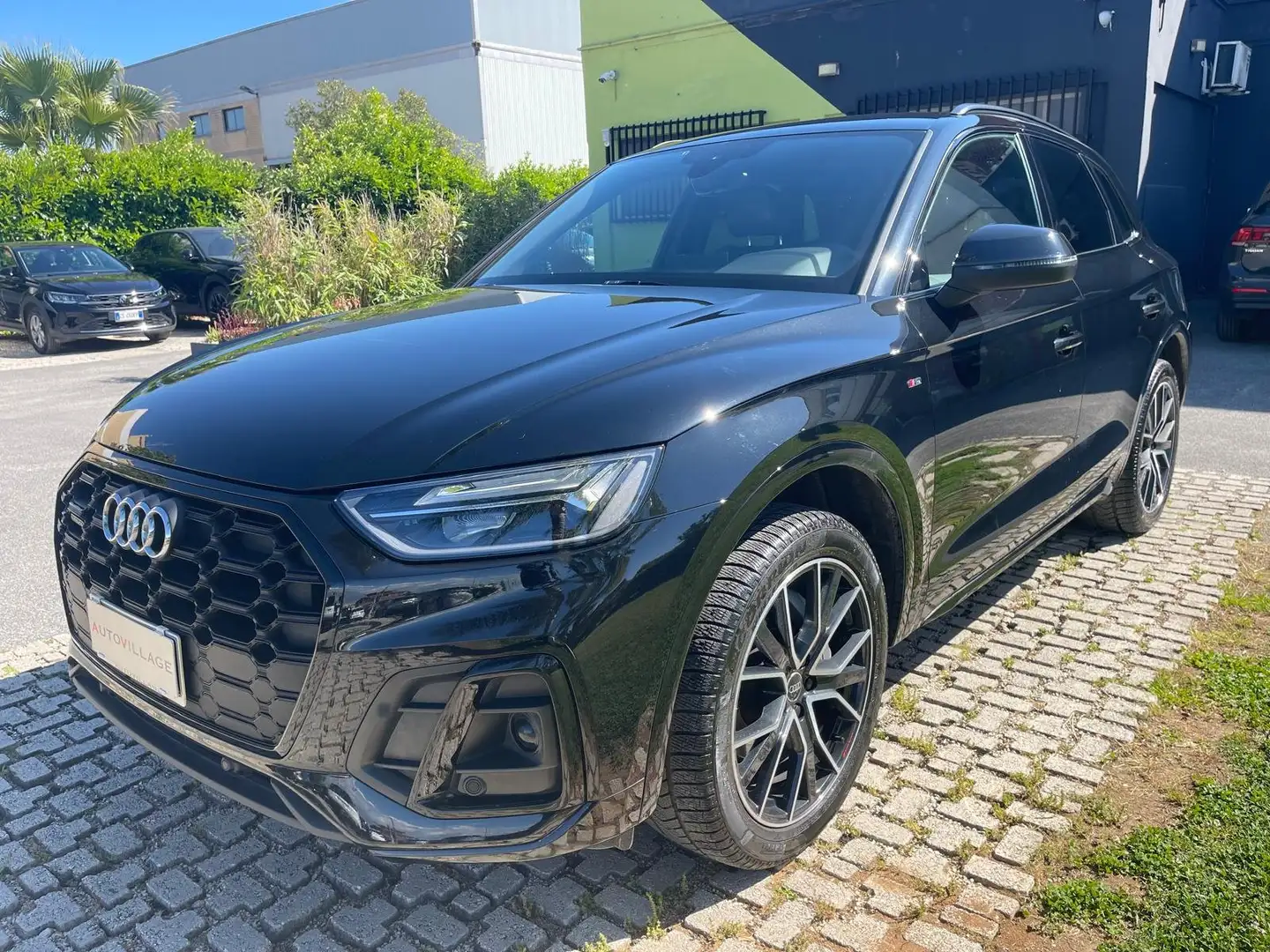 Audi Q5 40 2.0 tdi mhev 12V S line quattro s-tronic Nero - 1