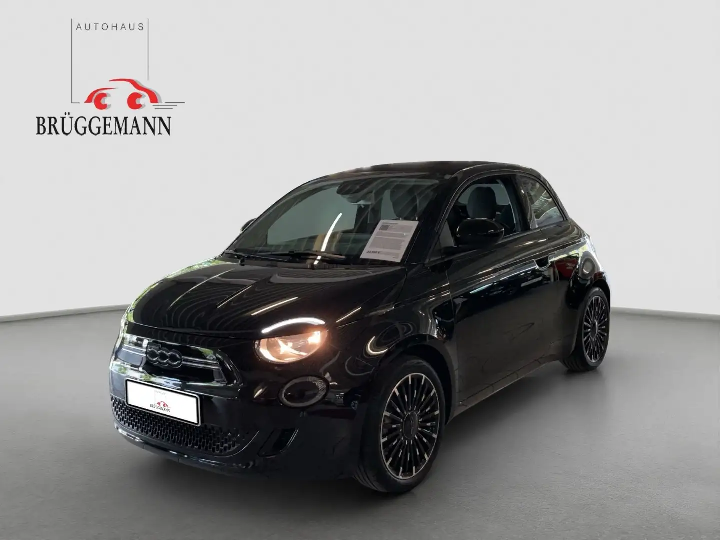Fiat 500e Cabriolet Icon Schwarz - 1