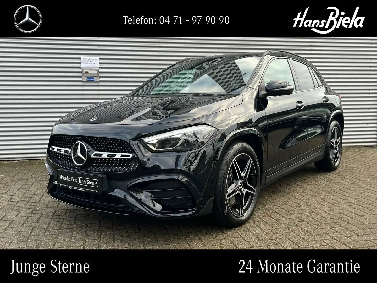 Mercedes-Benz GLA 220 GLA 220 4M AMG/Prem+/Night/Pano/Bur/Multi/AHK PSD Schwarz - 1