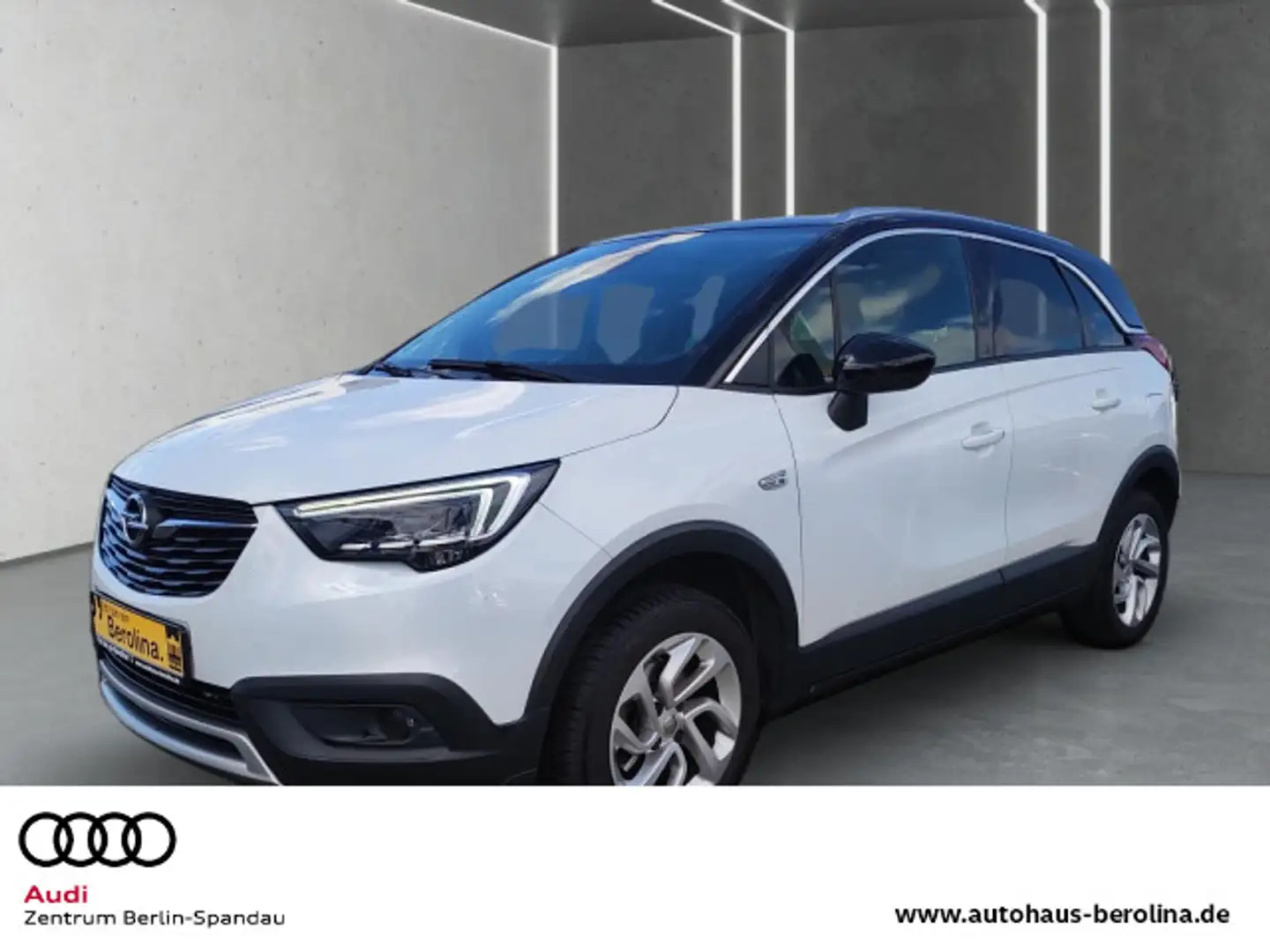 Opel Crossland X 1.2 Turbo Ultimate Aut. *HuD*R-CAM* Weiß - 1