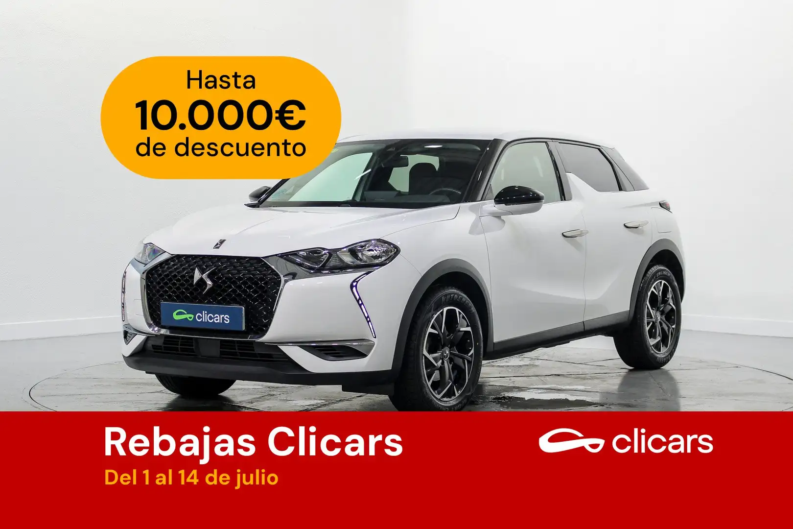 DS Automobiles DS 3 Crossback BlueHDi Be Chic 100 Blanco - 1