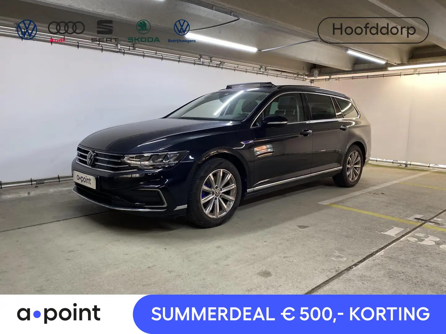 Volkswagen Passat Variant 1.4 TSI PHEV GTE Business 218 pk Automaat (DSG) | Zwart - 1