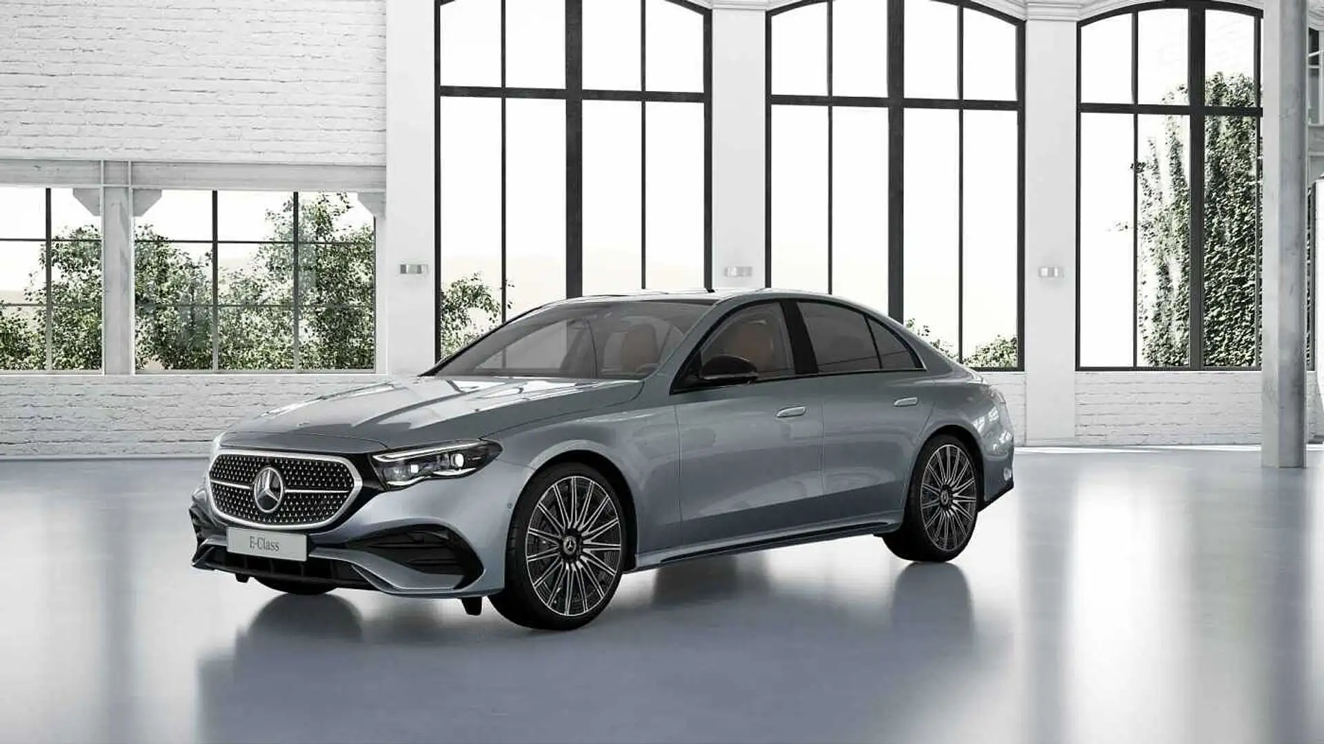 Mercedes-Benz E 200 AMG LINE Argent - 1