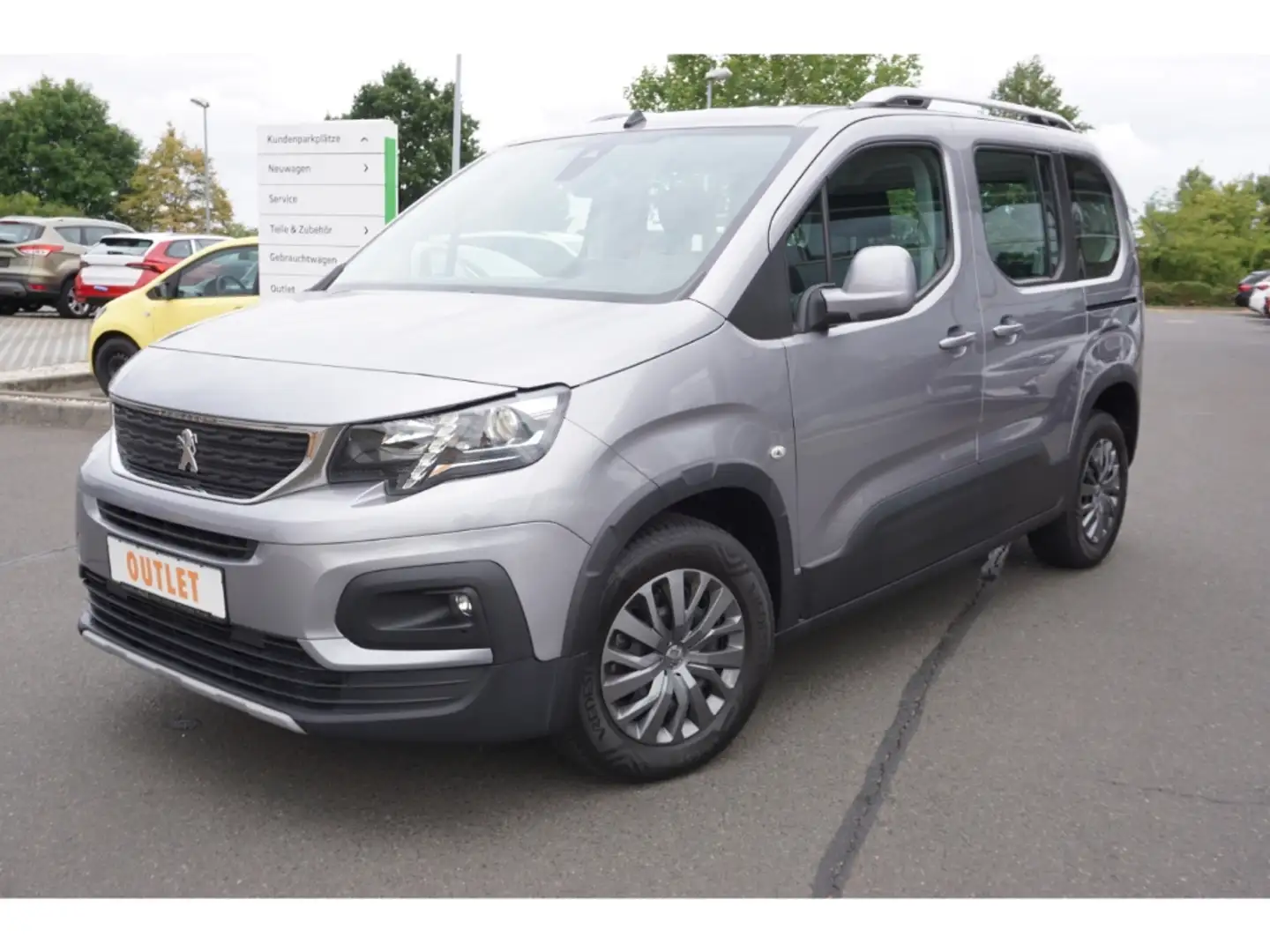 Peugeot Rifter 1.5 BlueHDi-130PS-Klimaauto-Sitzhz-Tempo-EU6 Grau - 1