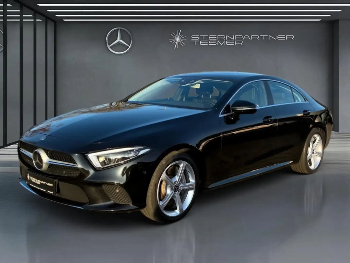 Mercedes-Benz CLS 350 d 4M Schiebedach Burm. Multibeam Distr. Negro - 1
