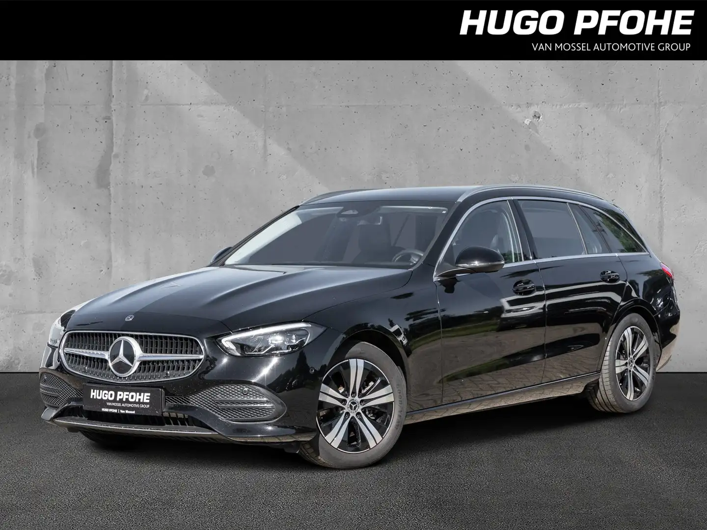 Mercedes-Benz C 200 d T Avantgarde LED. RFK. NAVI Schwarz - 1