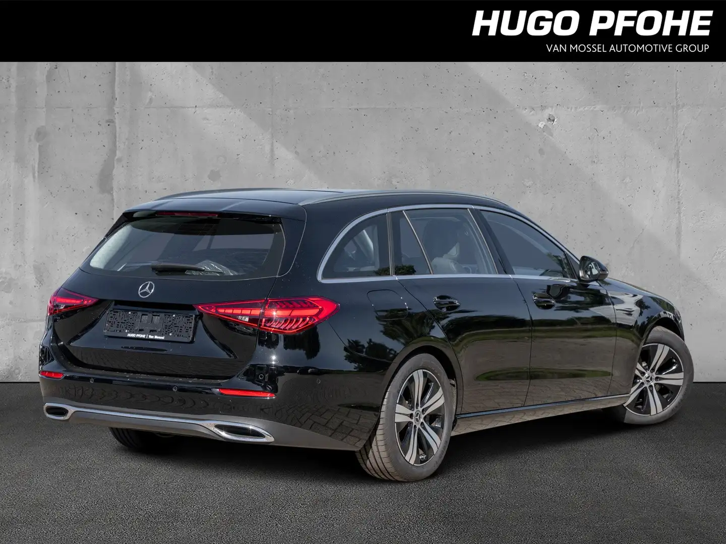 Mercedes-Benz C 200 d T Avantgarde LED. RFK. NAVI Schwarz - 2