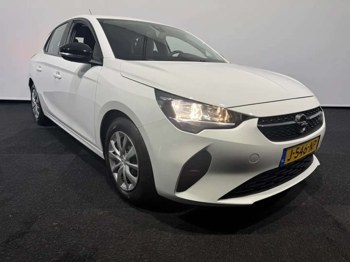 Opel Corsa 1.2 Edition Airco Euro 6 Blanc - 1