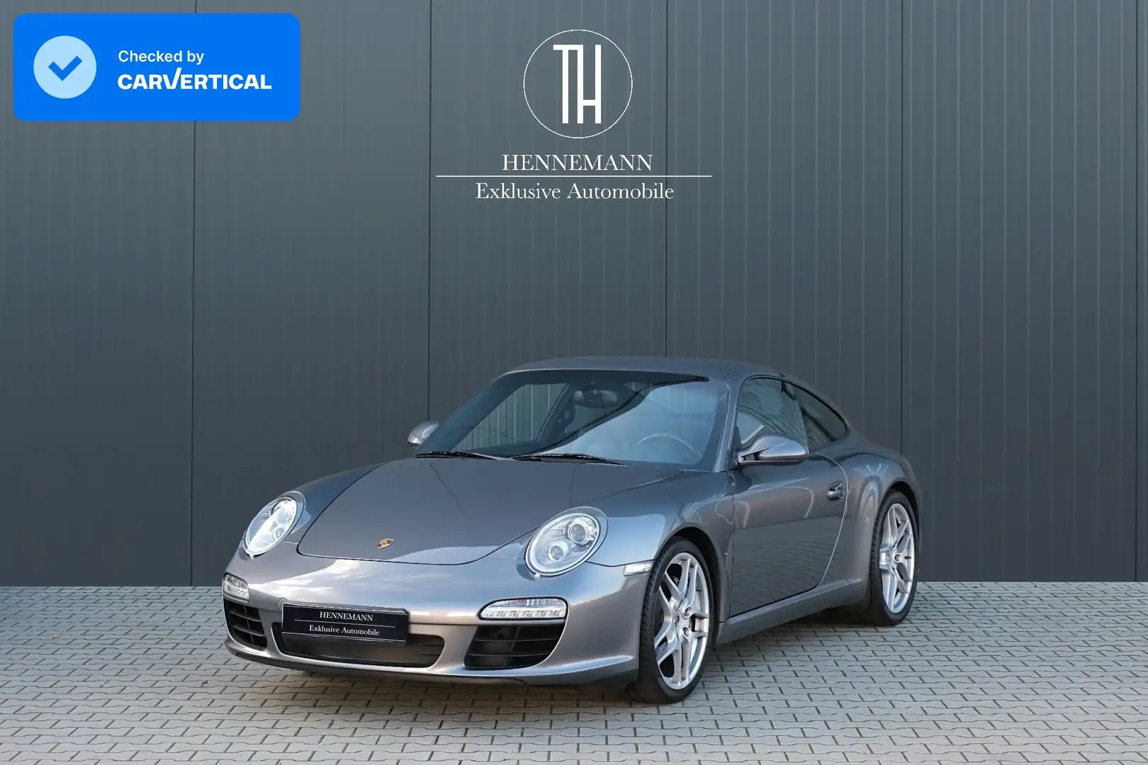 Porsche 997 911/997 Carrera Coupé*Schiebedach*PCM*el.Sitze* Grau - 1