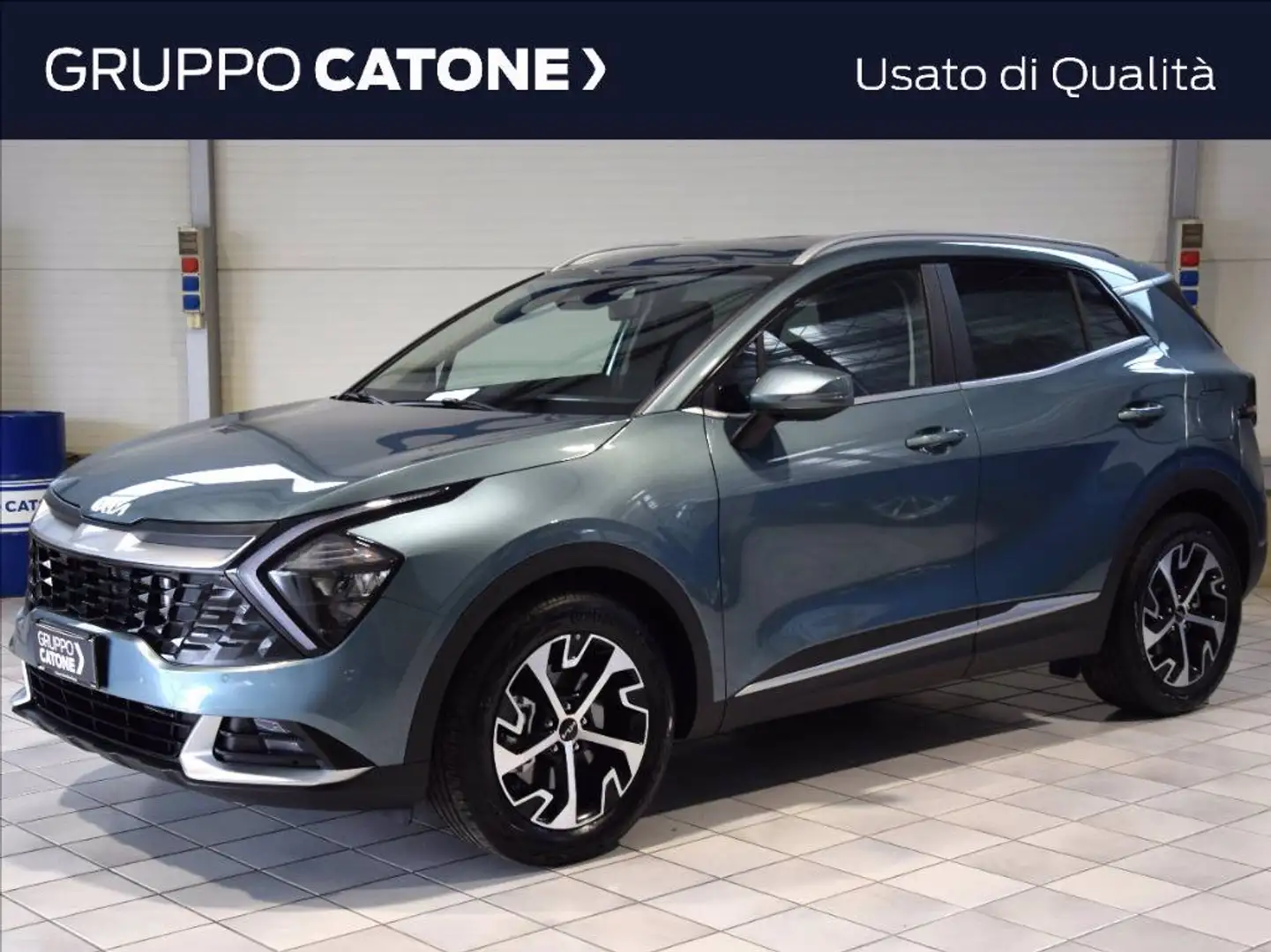 Kia Sportage 1.6 crdi mhev Style mt Grün - 1