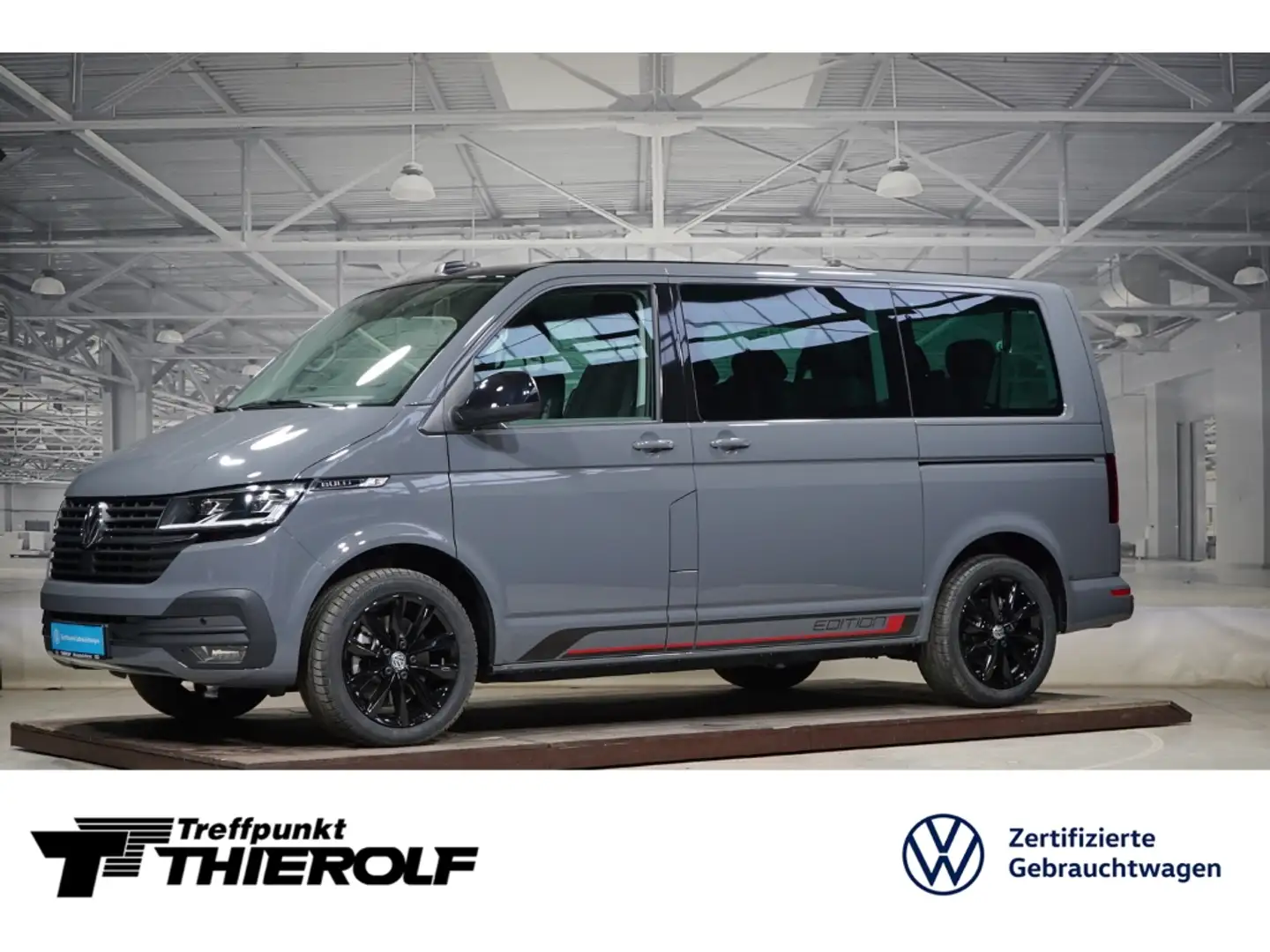 Volkswagen T6.1 Caravelle 2.0 TDI DSG Edition 18-Zoll LED Sta Grau - 1