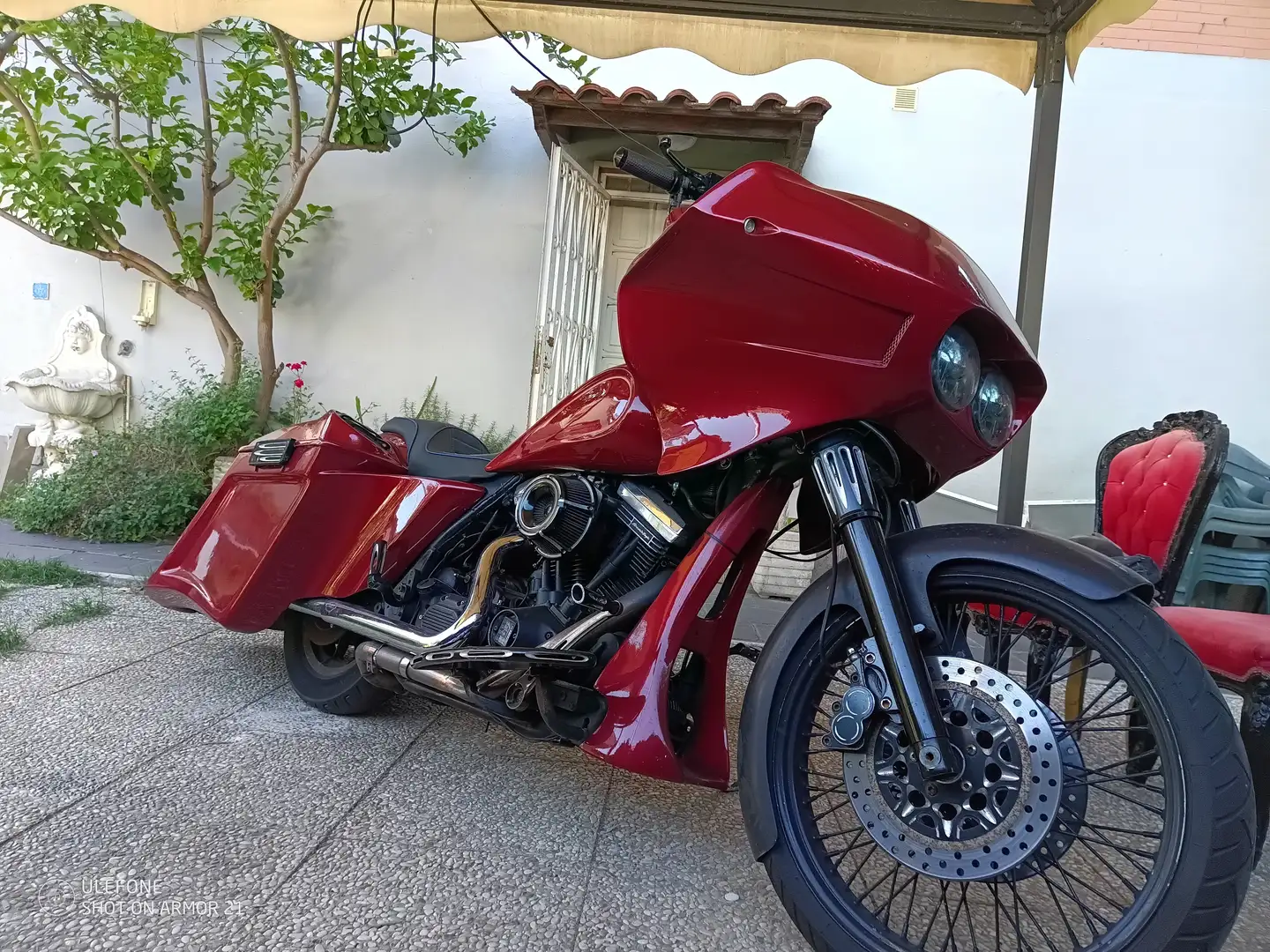 Harley-Davidson Street Glide bagger Червоний - 1
