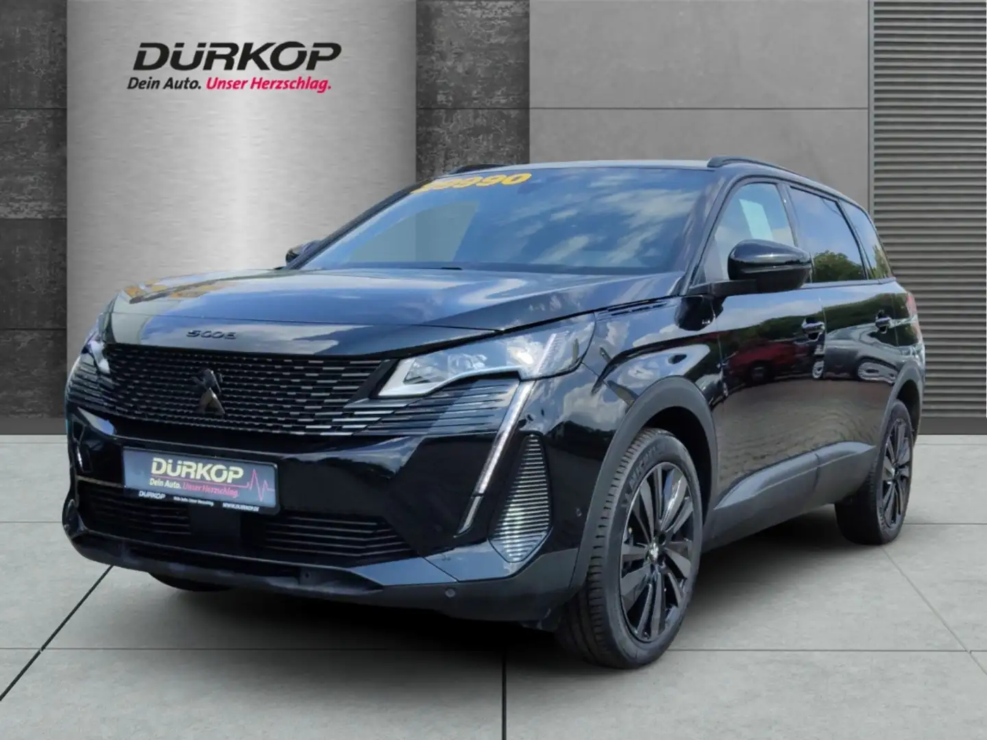 Peugeot 5008 GT AT 7-Sitzer Navi Digitales Cockpit LED ACC El. Schwarz - 1