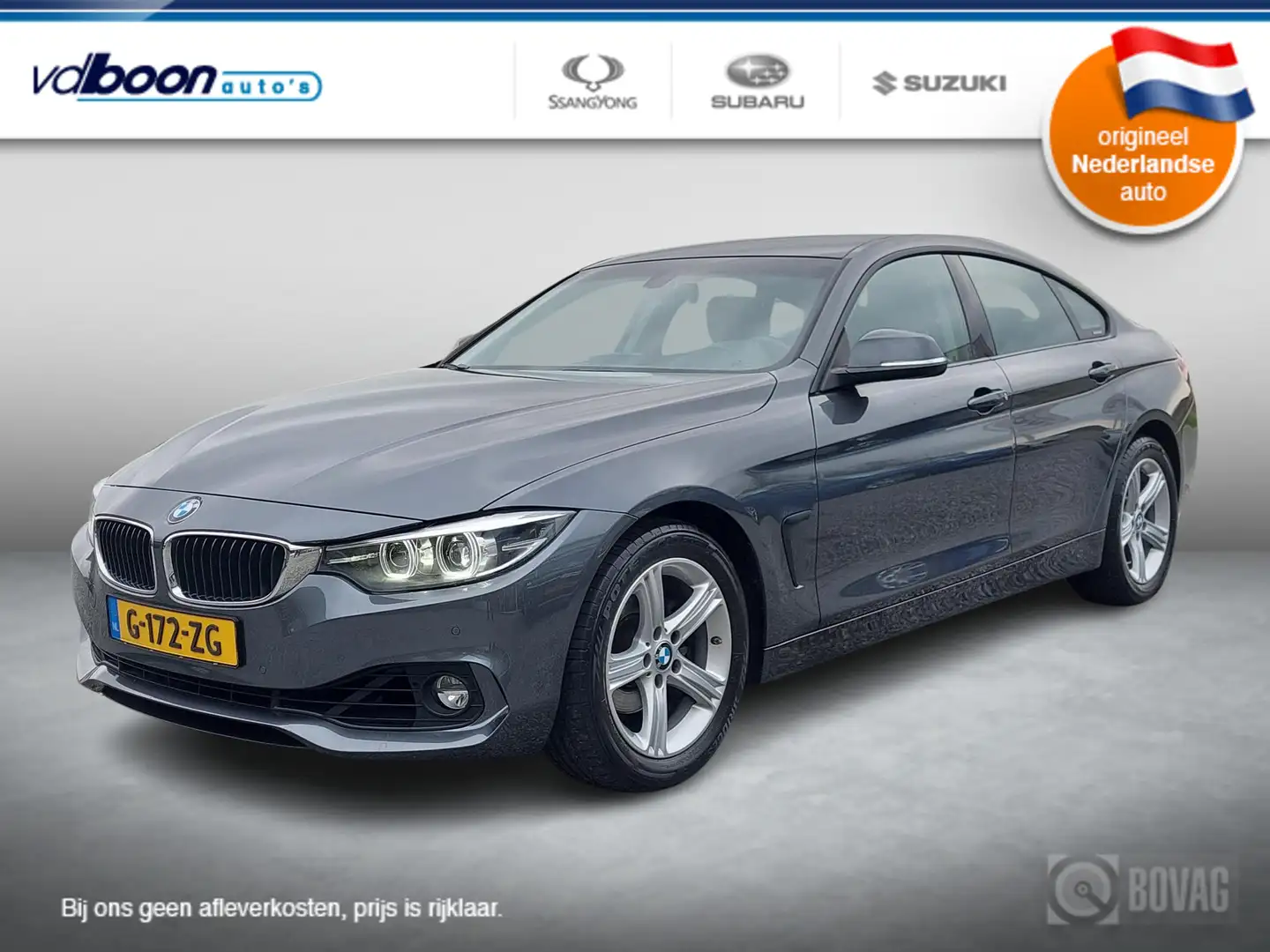 BMW 418 4-serie Gran Coupé 418i High Executive Edition AUT Grijs - 1